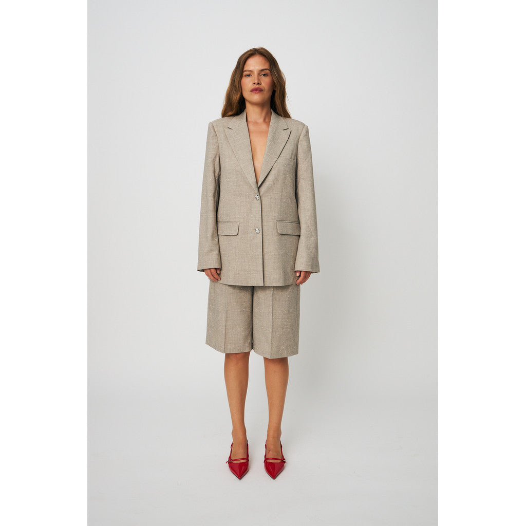 Dianacras blazer beige/glitter