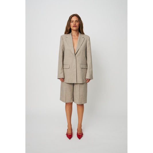 Dianacras blazer beige/glitter