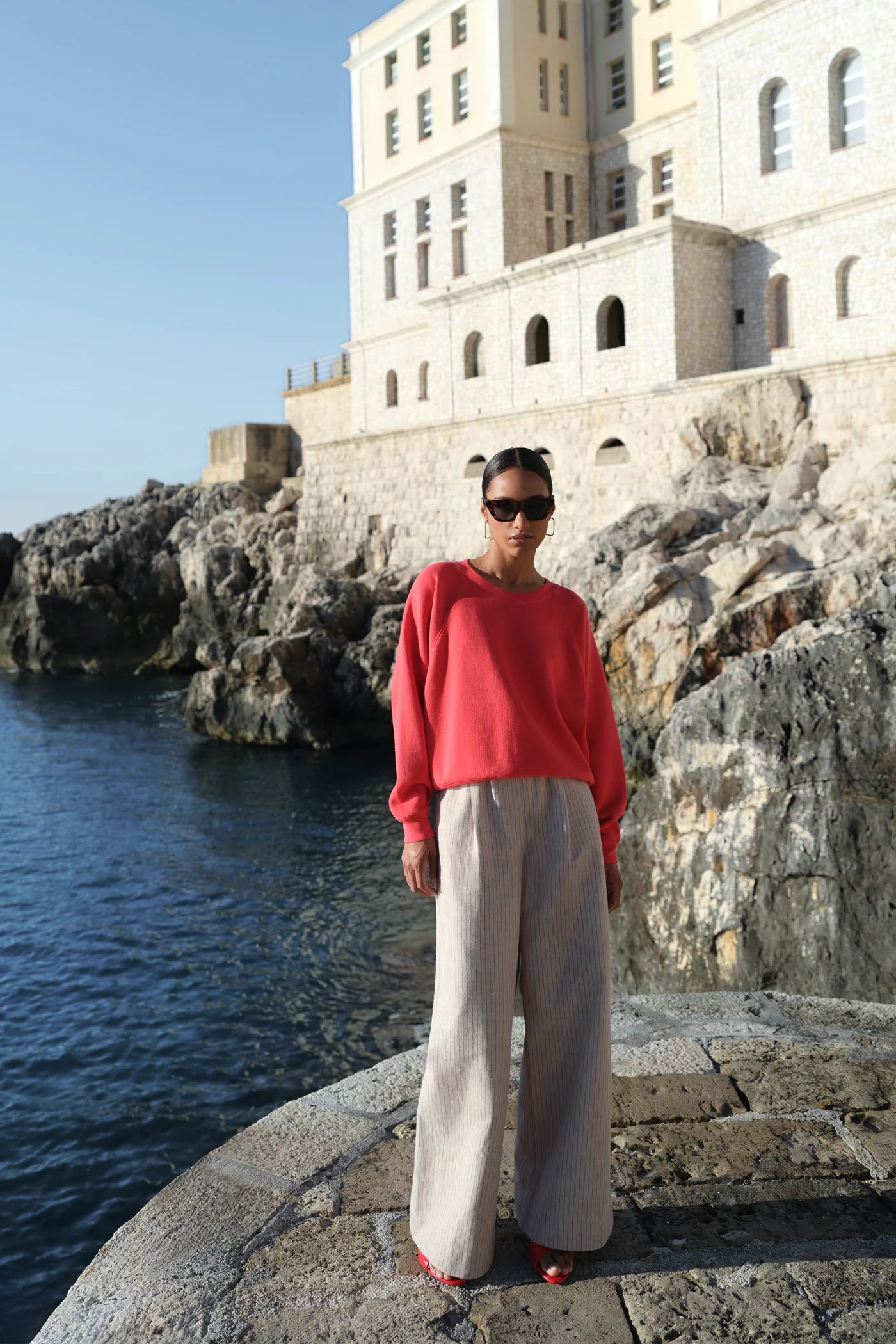 Carrie Sweater Poppy Red