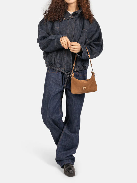 Charly Mini Suede Camel