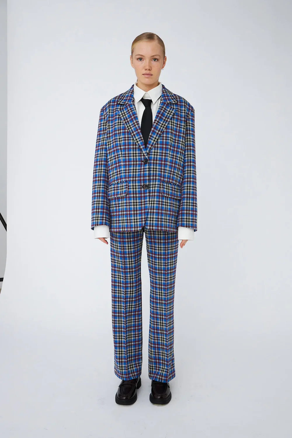 Checked blazer Checked
