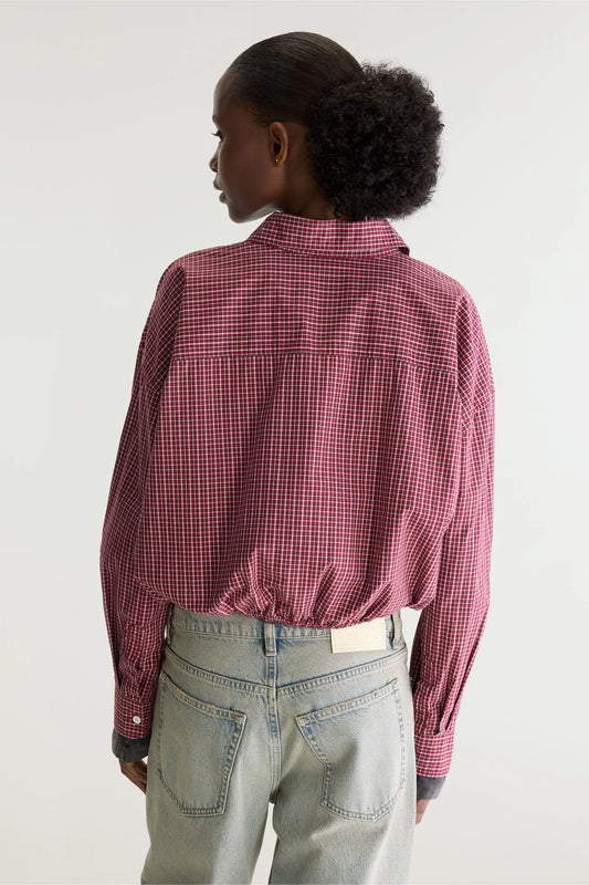 Gemma Shirt Check Red