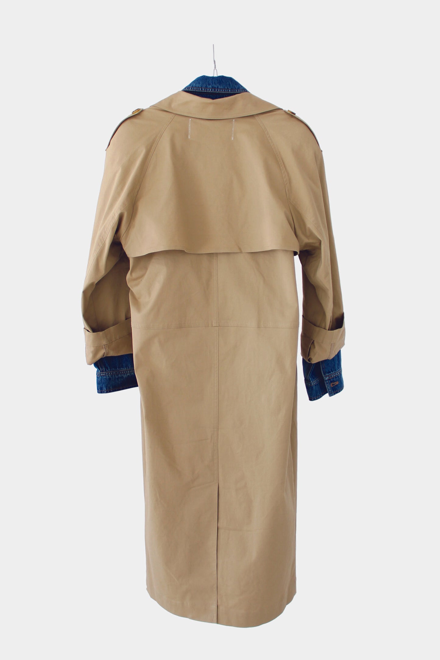 Dylan Mix Trench Camel/jeans