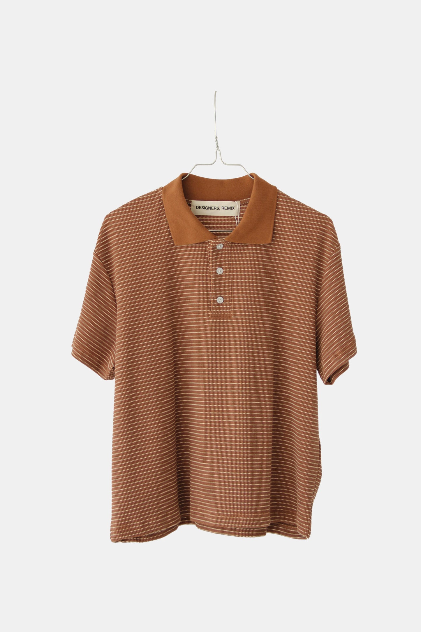 Sacha polo tee Brown/cream