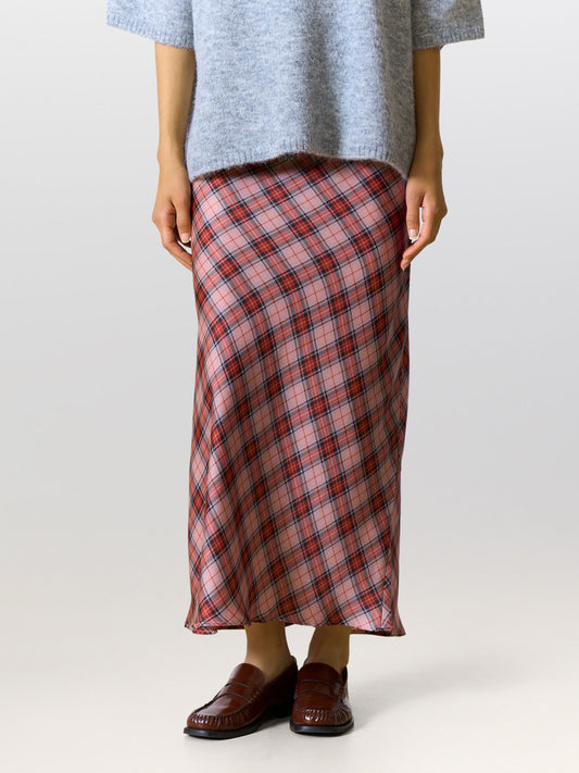 Silva Skirt Pink Check