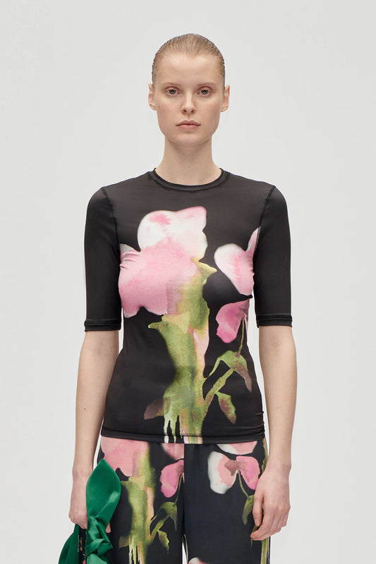 T-shirt wtih flower Melting Flowers