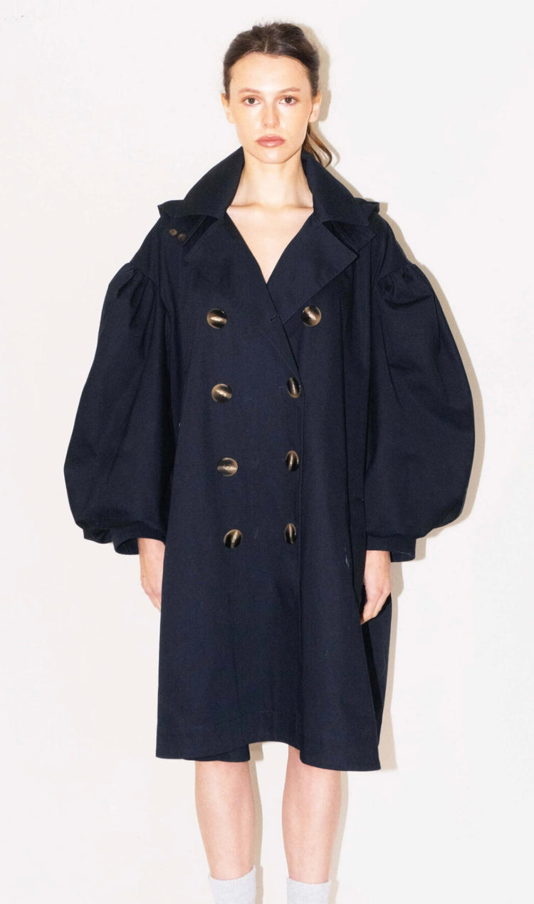 Royal raindrop trenchcoat Navy