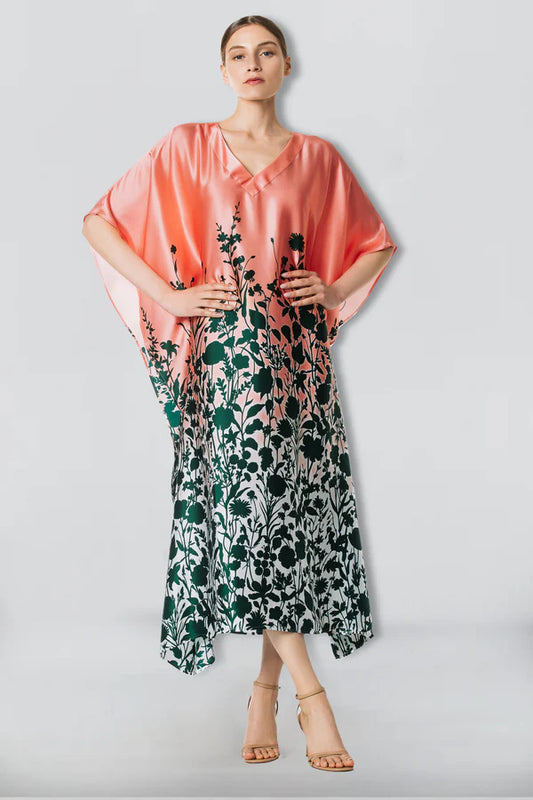 Frida dress Salmon