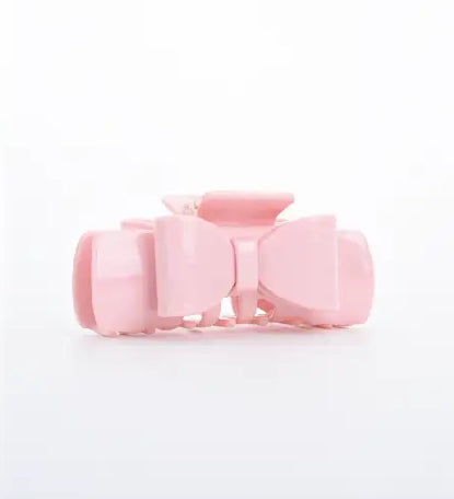 Hair Clip Large Pink Bow