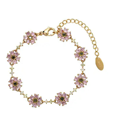 Flower Bracelet Pink