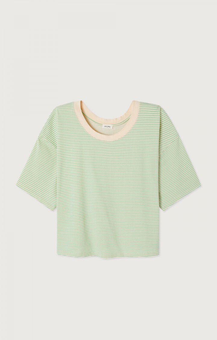 GIX02 Tee Green stripes
