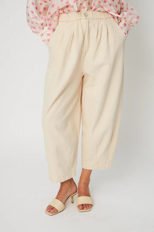 Hiddencras pants beige