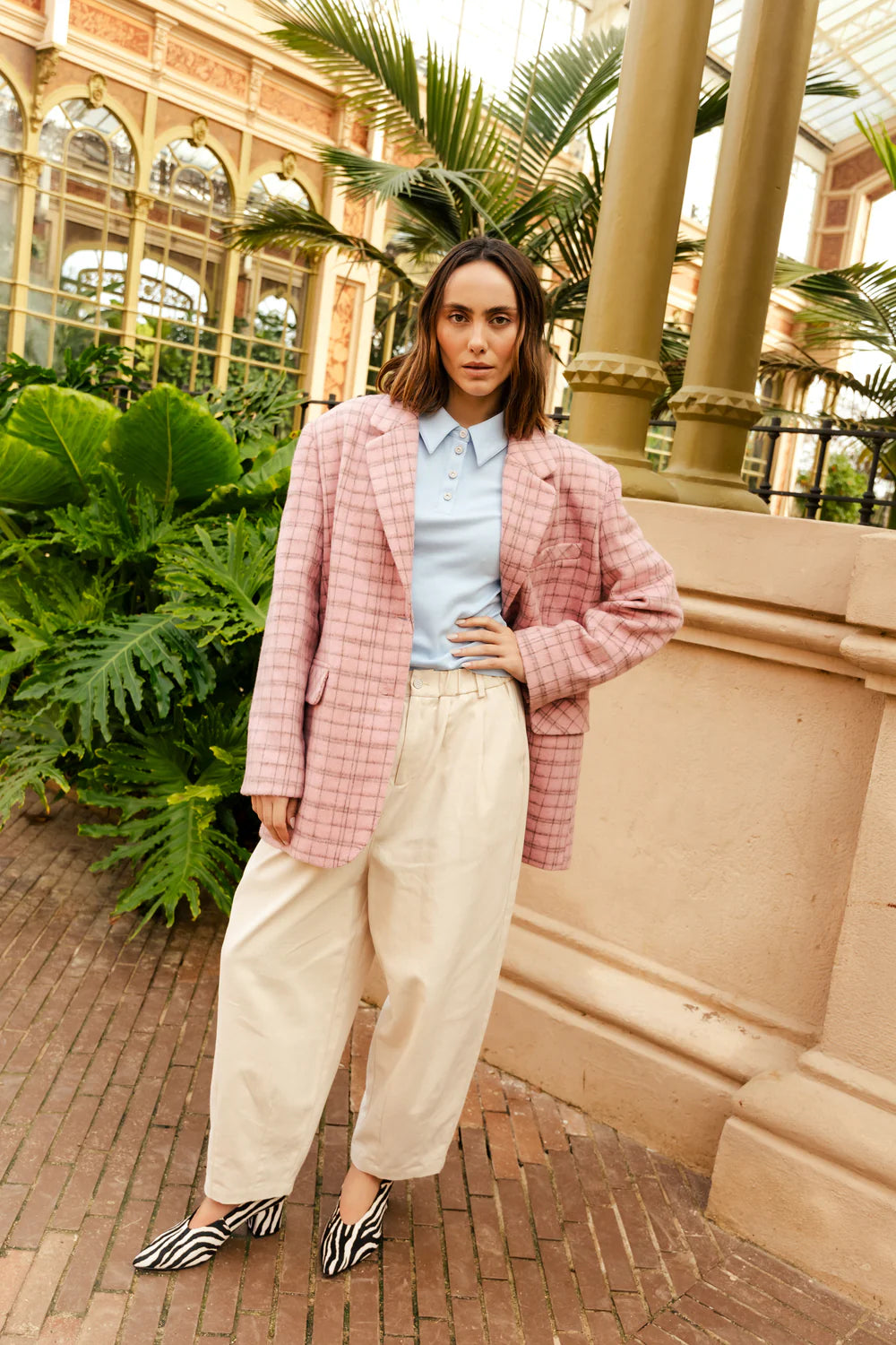 Hiddencras pants beige