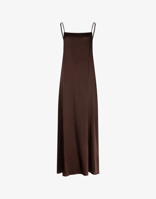 Carolina dress Chocolate brown