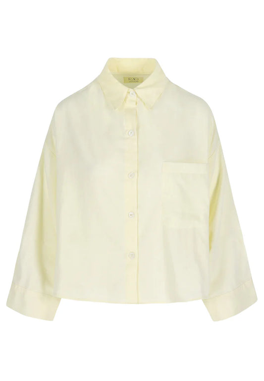 Nikki shirt Butter Yellow