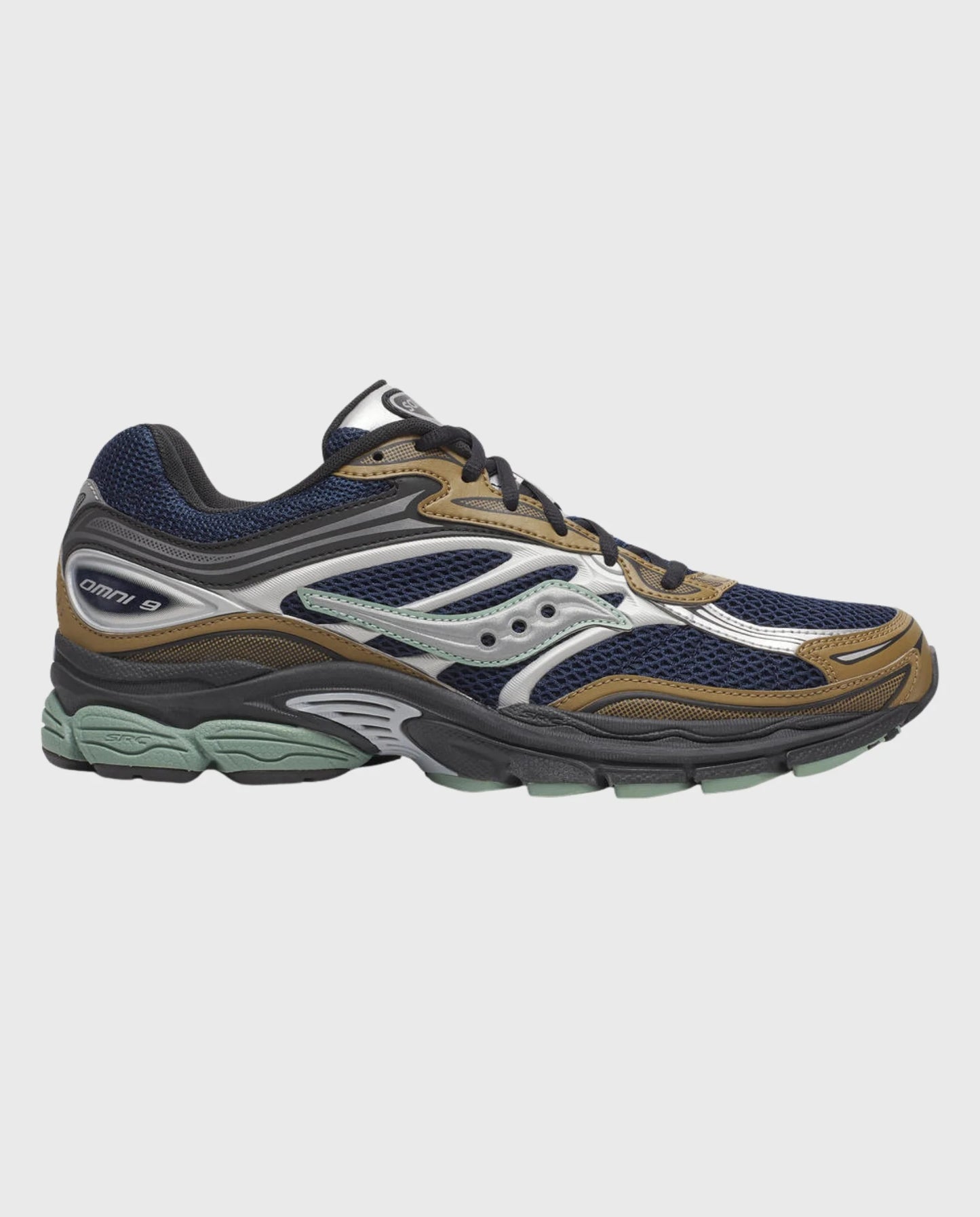 Progrid omni-9 sneaker Brown/navy