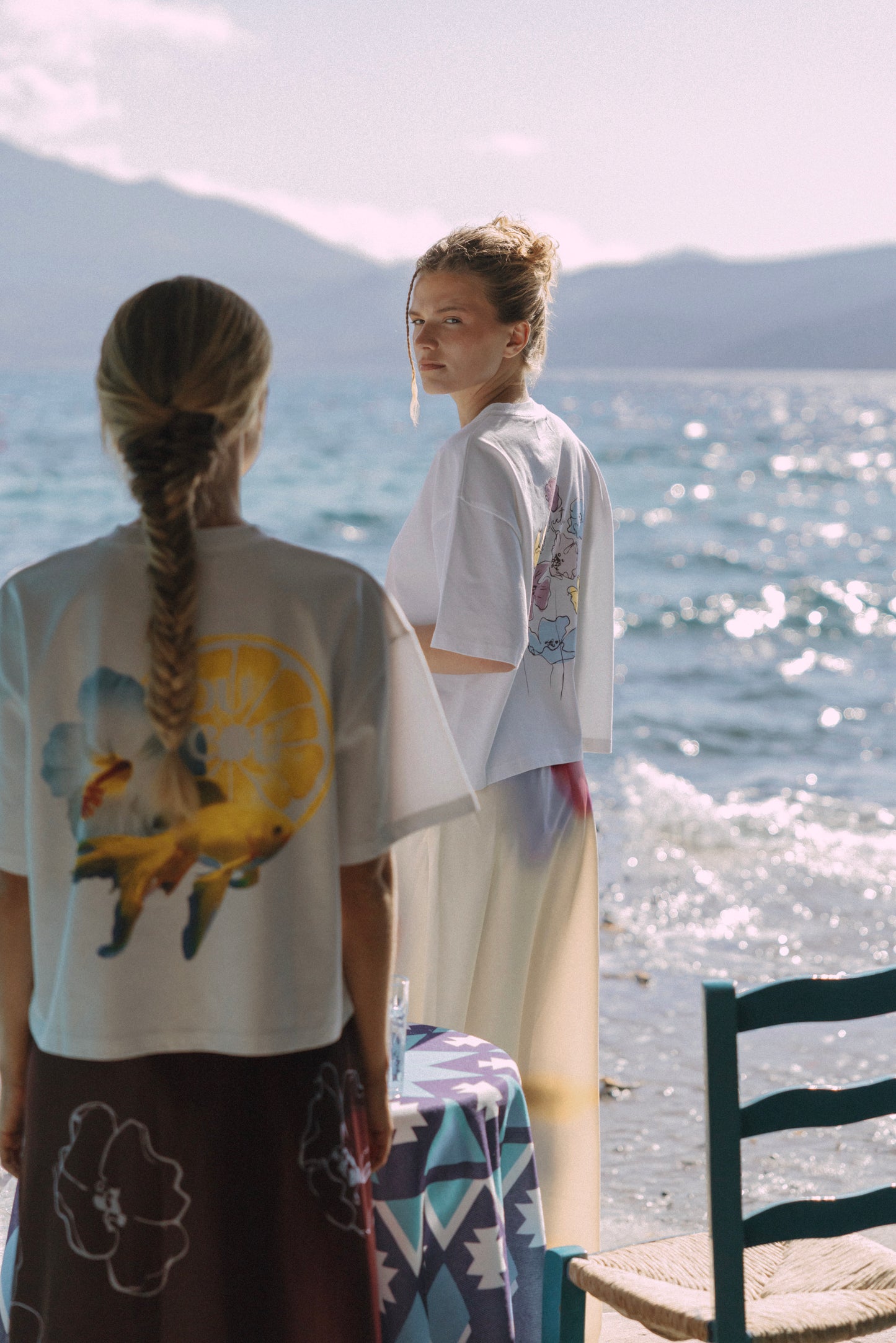 Flore Tee Fish Print