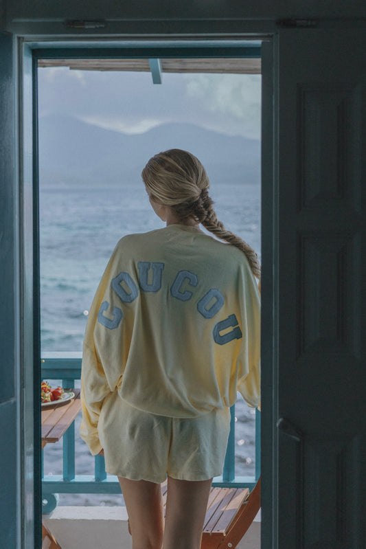 Jospeh Sweater terry Butter Yellow