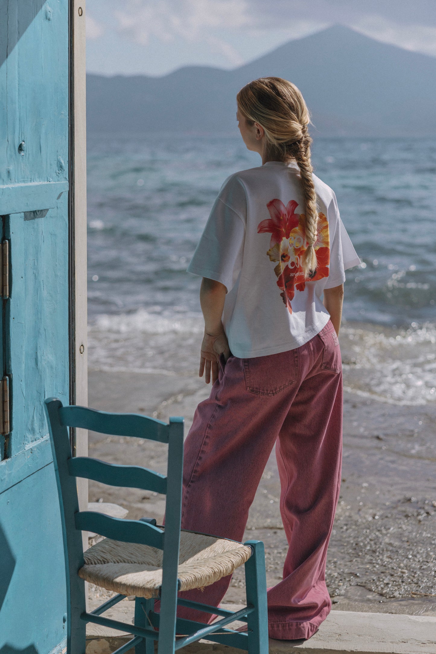 Flore Tee Hawaï Print