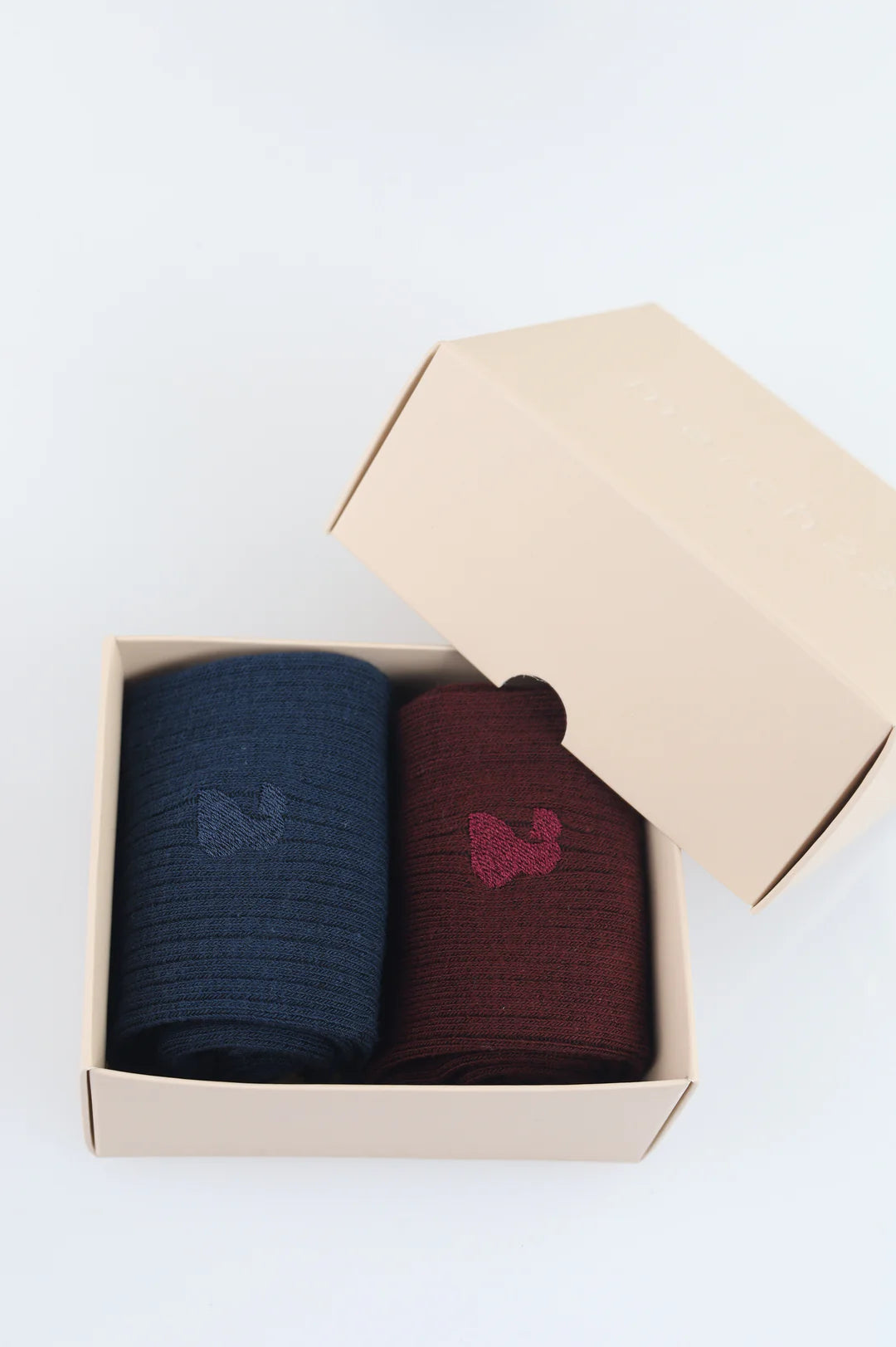 Zaira socks Cloudy blue/Barolo