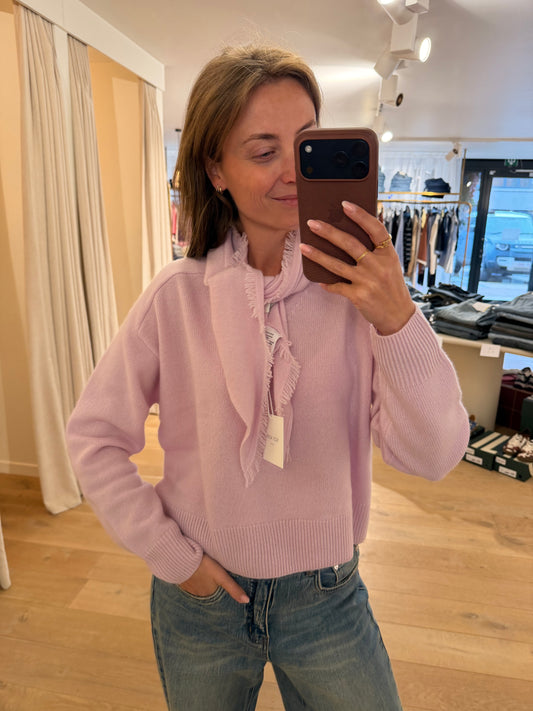 Caroline Small Scarf Pink