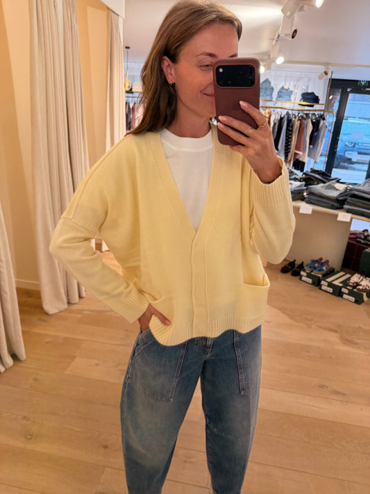 Lise Cardigan Butter Yellow