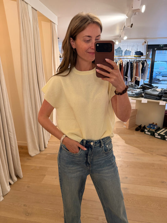 Diane Knit Butter Yellow