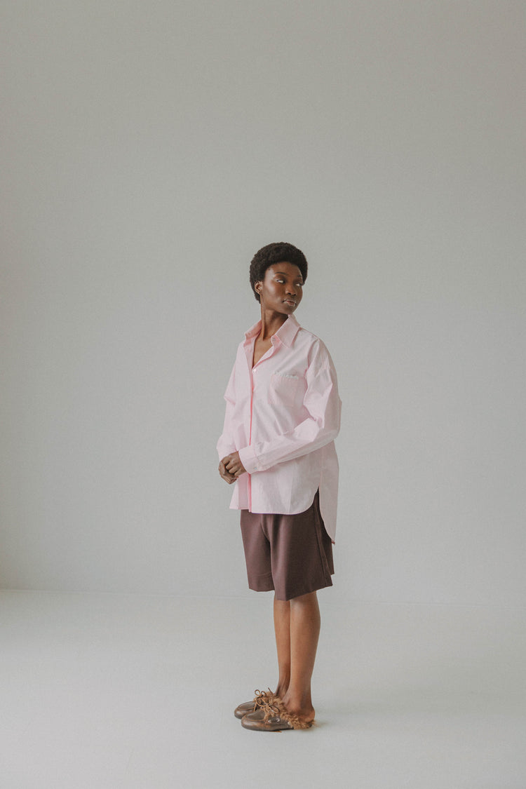 Moon blouse Baby pink