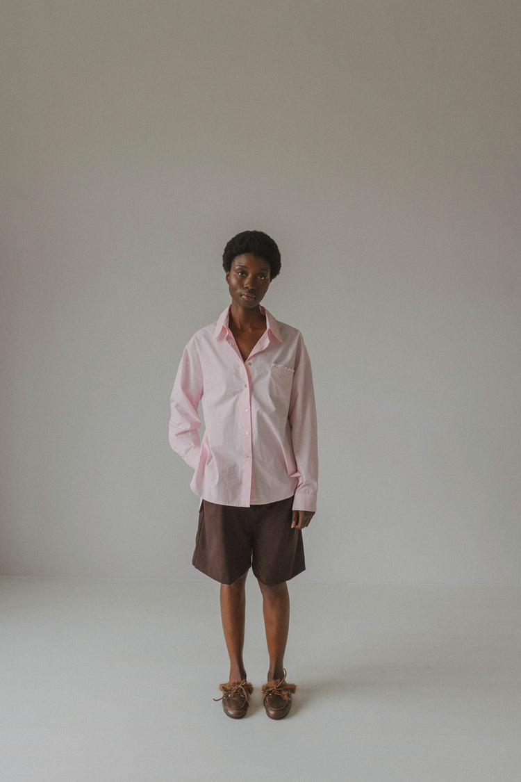 Moon blouse Baby pink