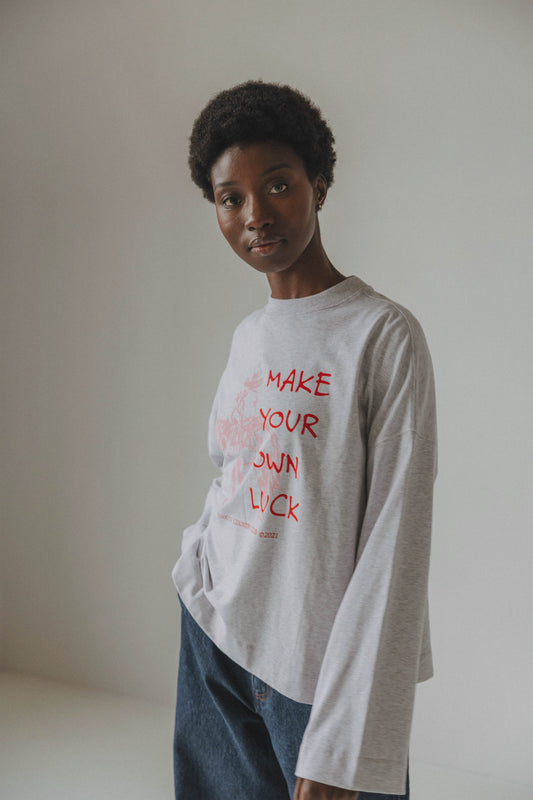 Mimosa Tee make your own luck