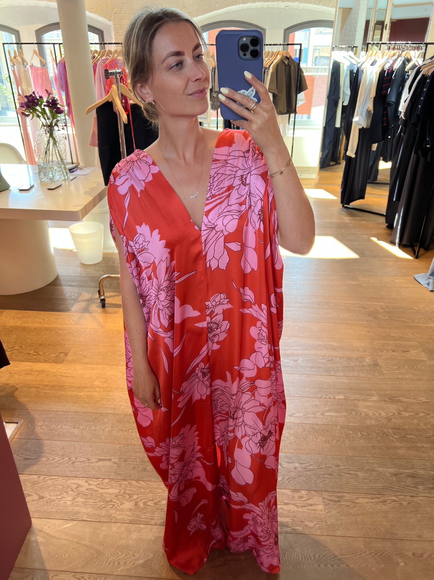 Como dress June print