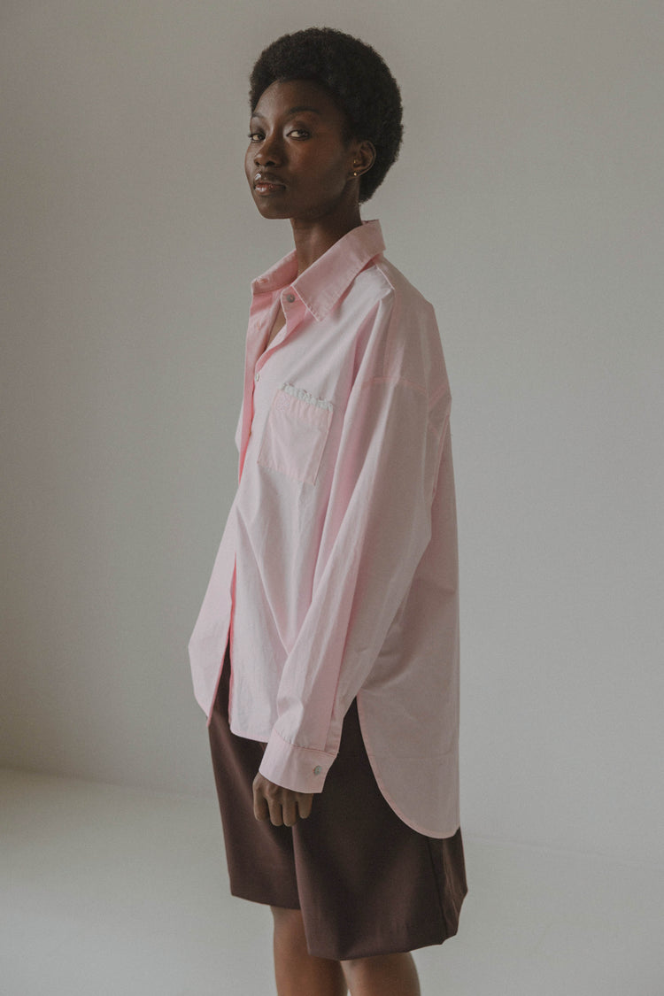 Moon blouse Baby pink