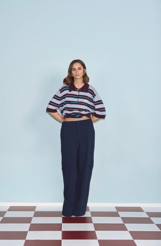 Ines Pants Navy