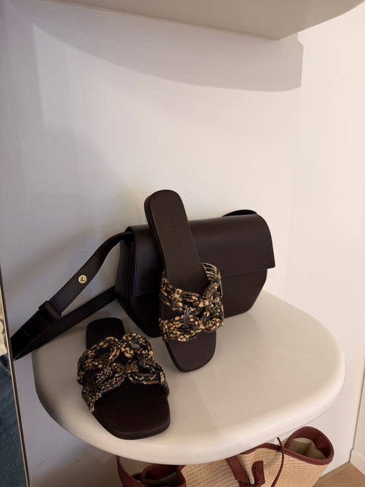 Palermo Slipper Bronze python