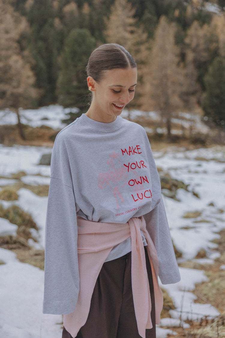 Mimosa Tee make your own luck