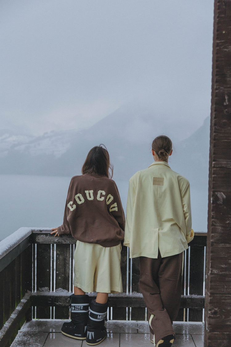 Joseph Sweater Brown/Yellow