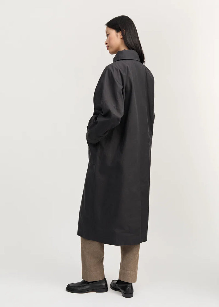 Jay Coat Ripstop Antracite