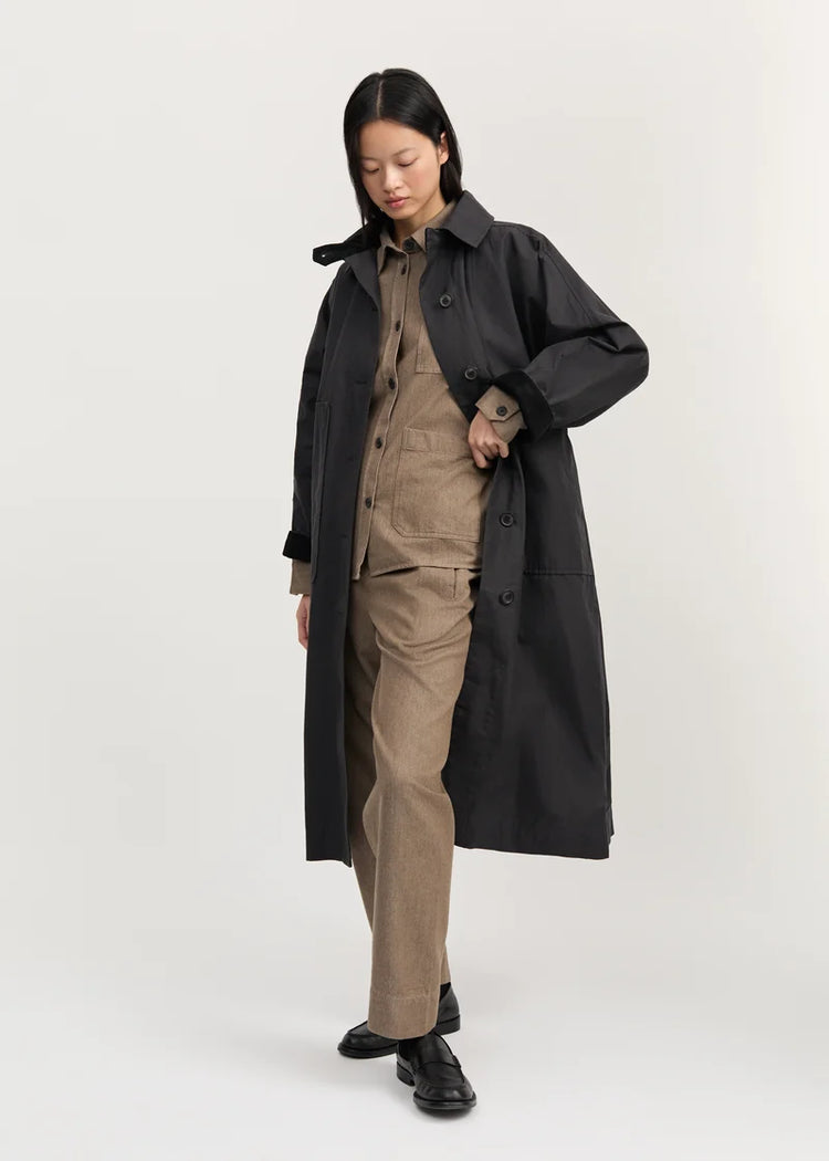 Jay Coat Ripstop Antracite