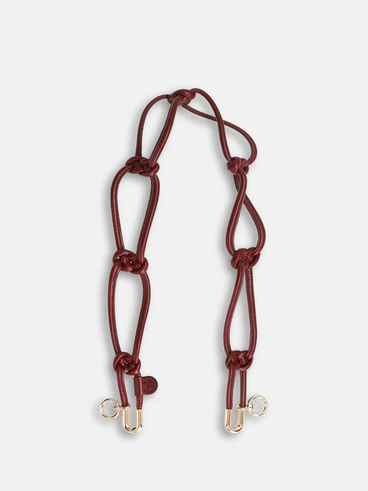 Knot Strap Burgundy
