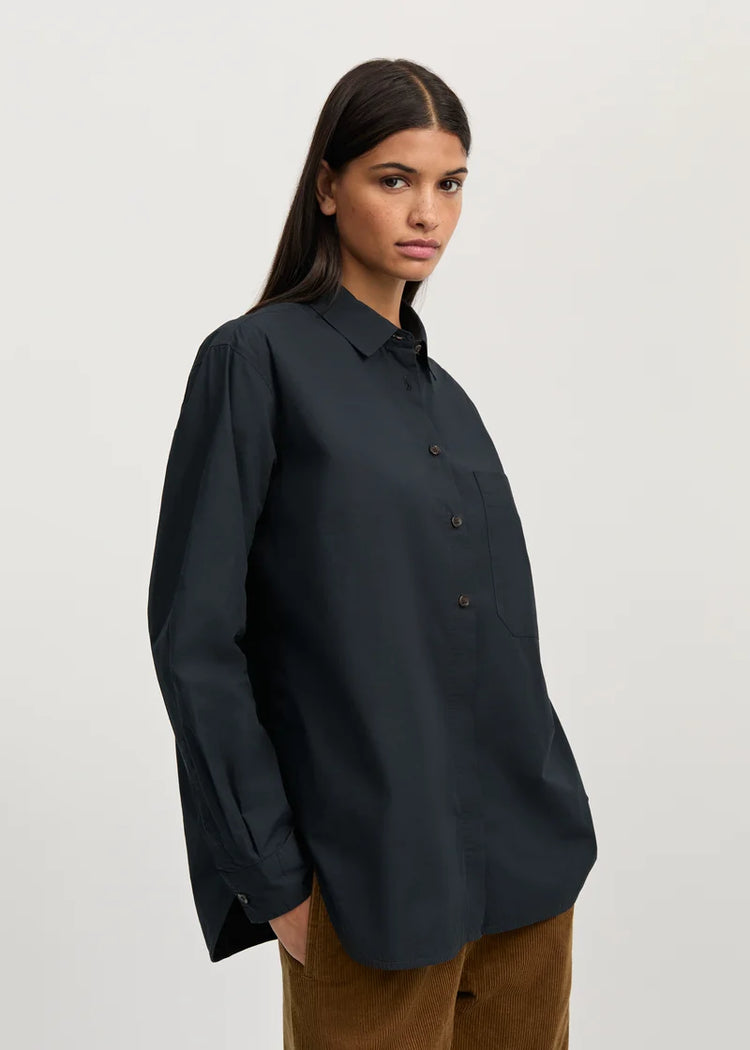 Lynette Shirt Black navy
