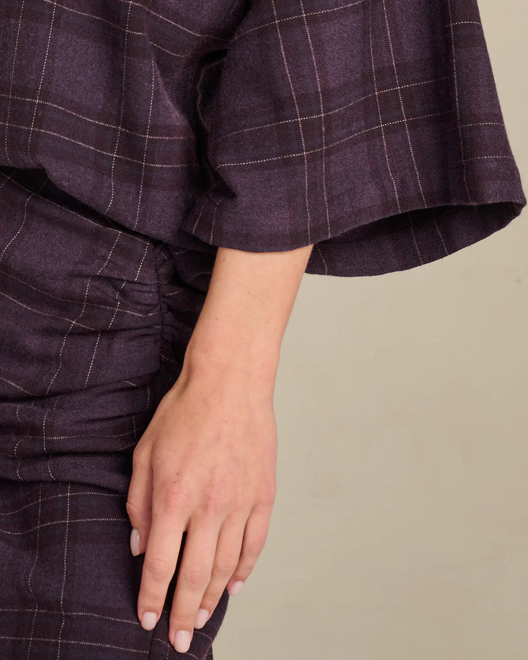 Gina blouse Pale plum