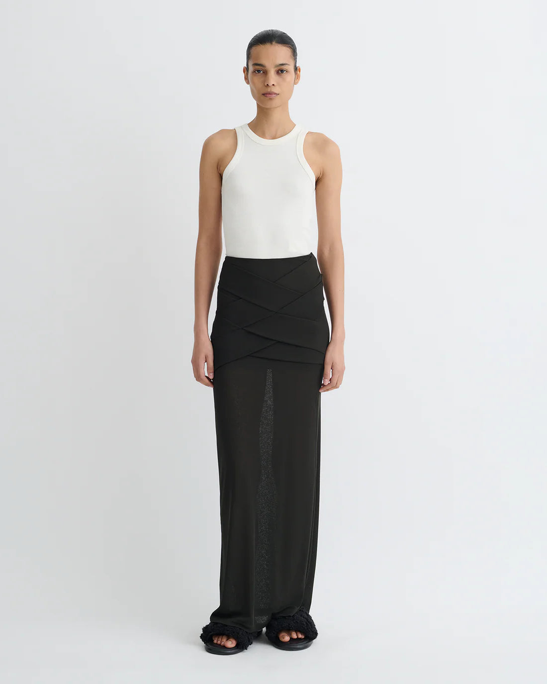 Shanda skirt Anthracite