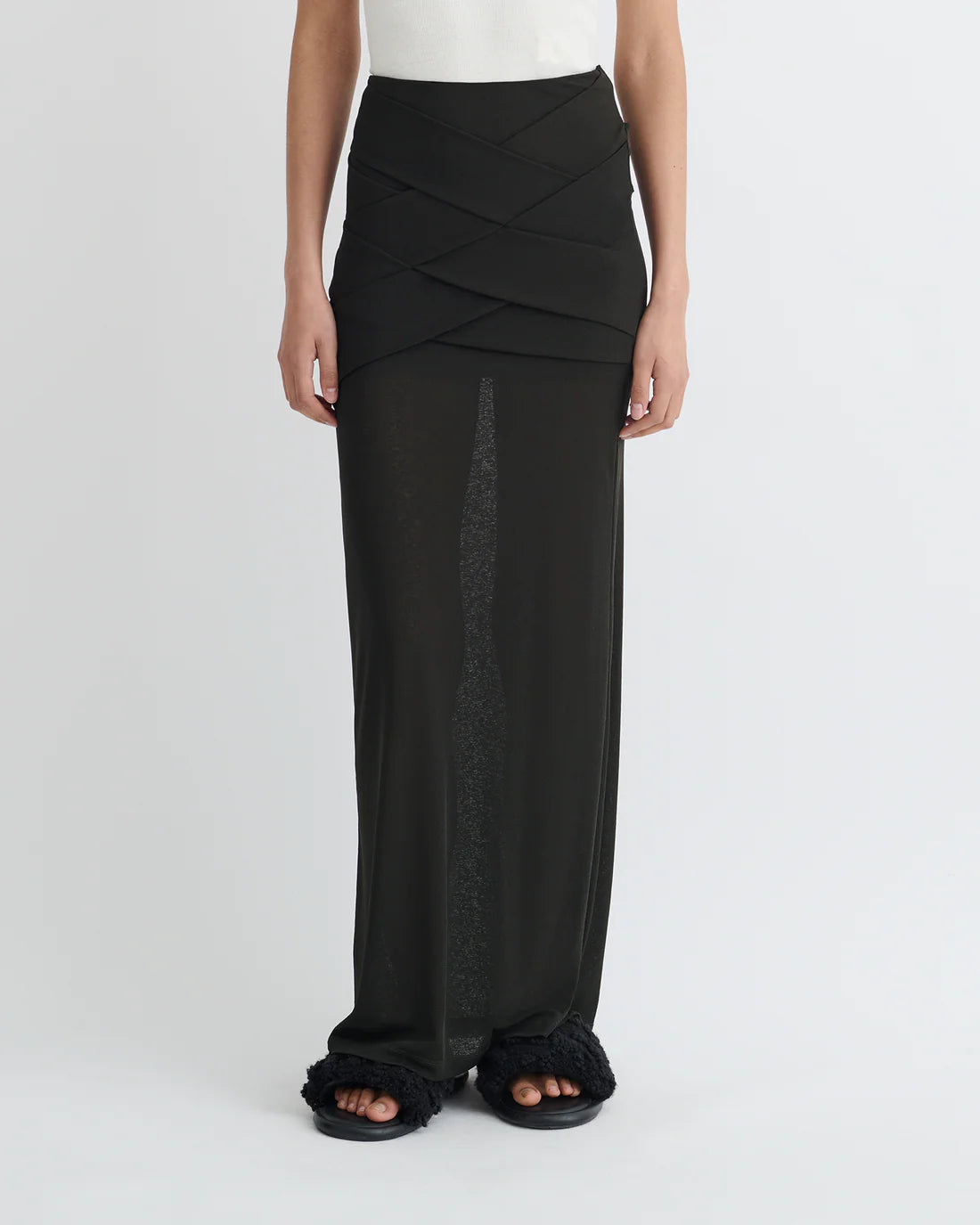 Shanda skirt Anthracite