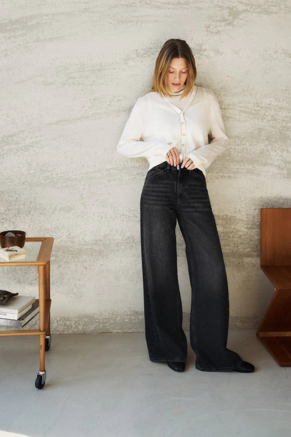 The raver Grey denim