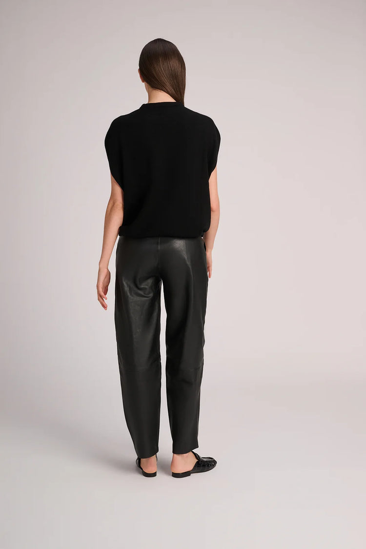 Brussel Leather Pants Black