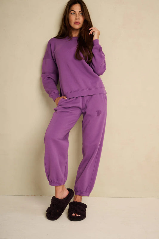 Basic Sweater Uni Purple