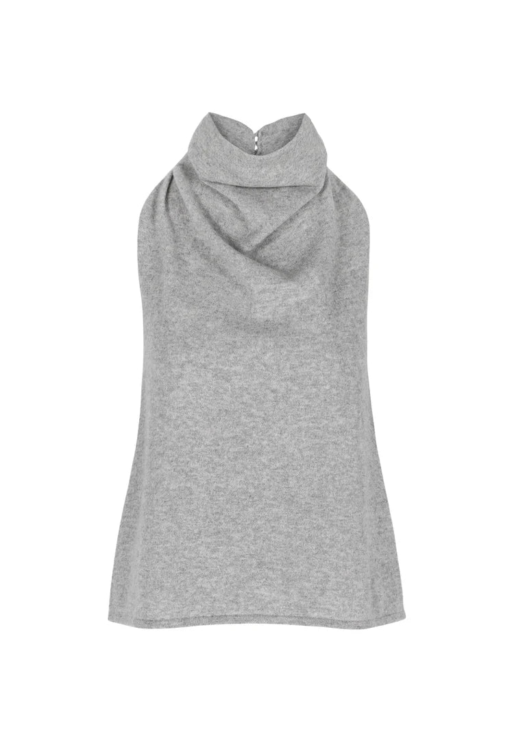 Alexia halter top Grey