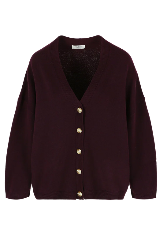 Paulien Gilet Burgundy