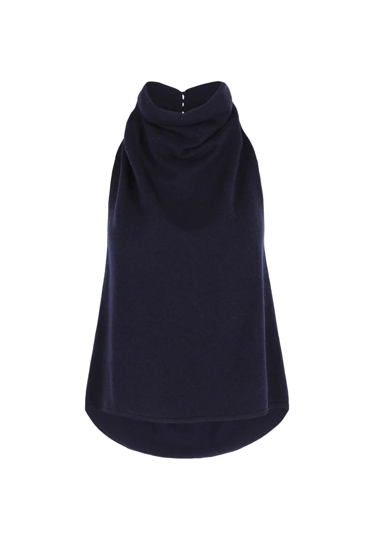 Alexia halter top Navy
