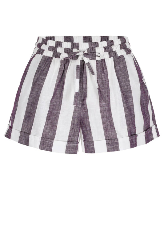 Boxer short White/plum